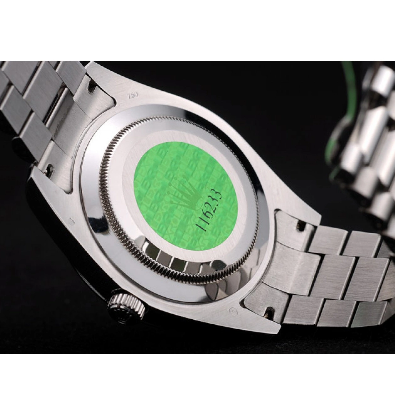 Aaa replica watch Grey Swiss Rolex Stainless Bezel DateJust Polished Dial Steel 42000 0617